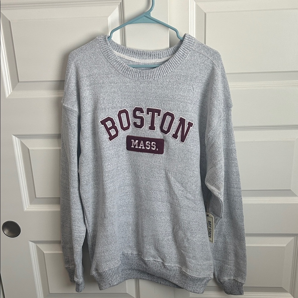 Gray Boston Sweater